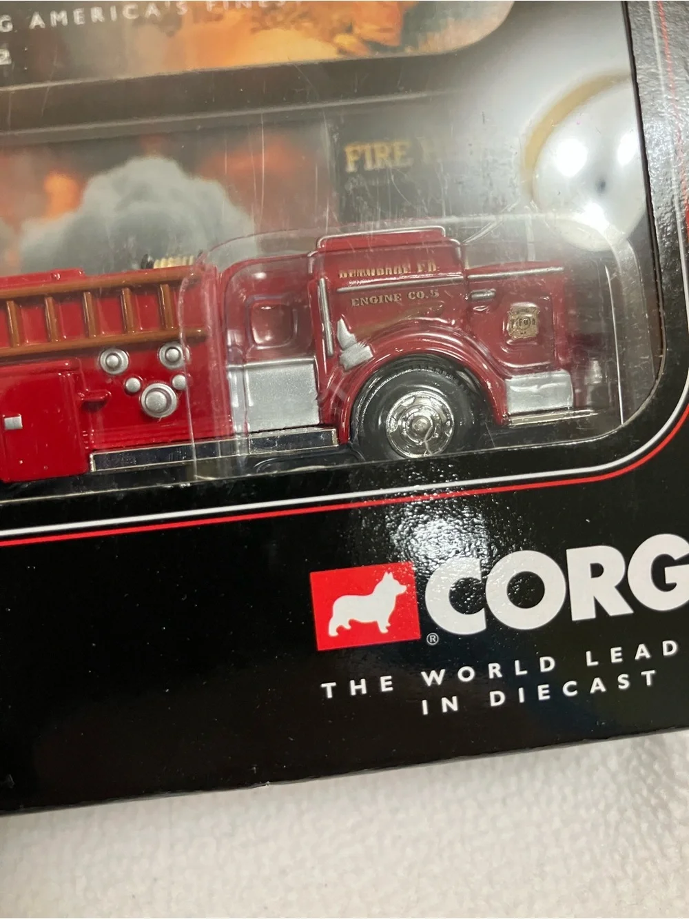 Corgi Fire Heroes 1960 ALF 900 Series Pumper (Bethpage F.D.) diecast model truck